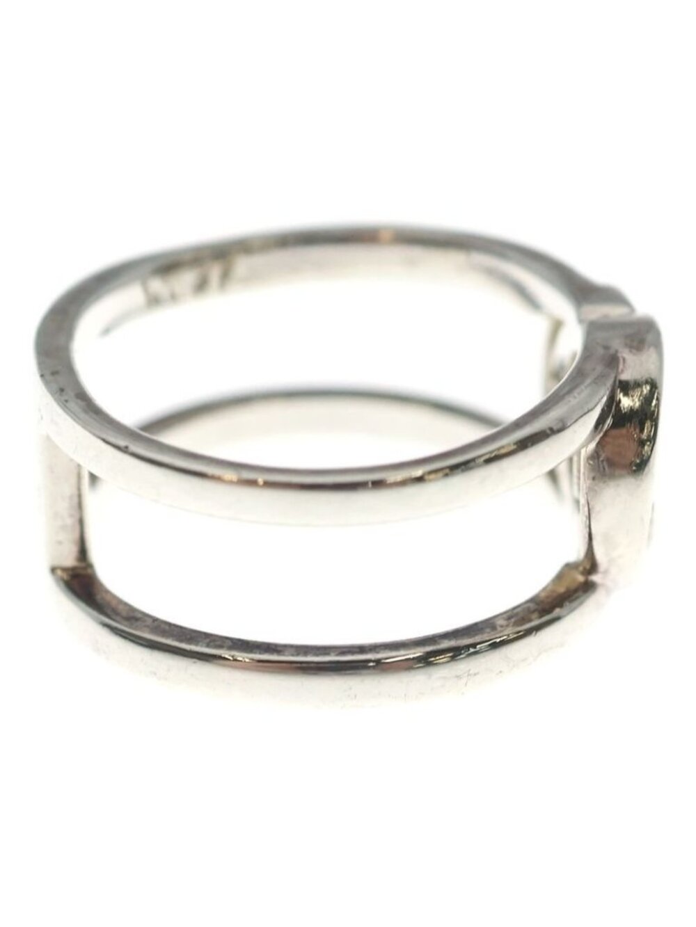 Gucci Interlocking Ring 925 Sterling Silver - Picture 4 of 7